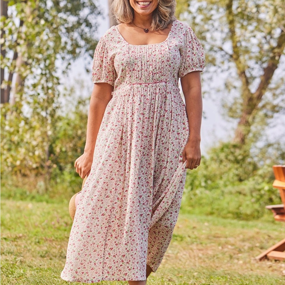 NWT April Cornell Floral Print Maxi Dress